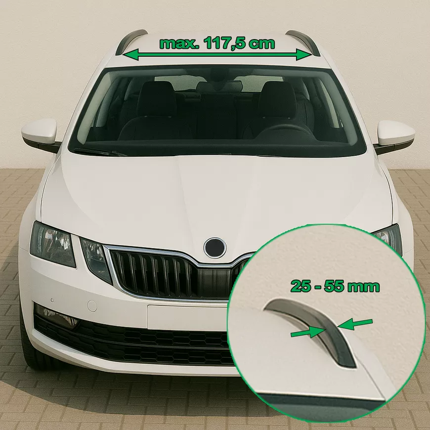 HOALTE SKYRACK EDGE — wymiary