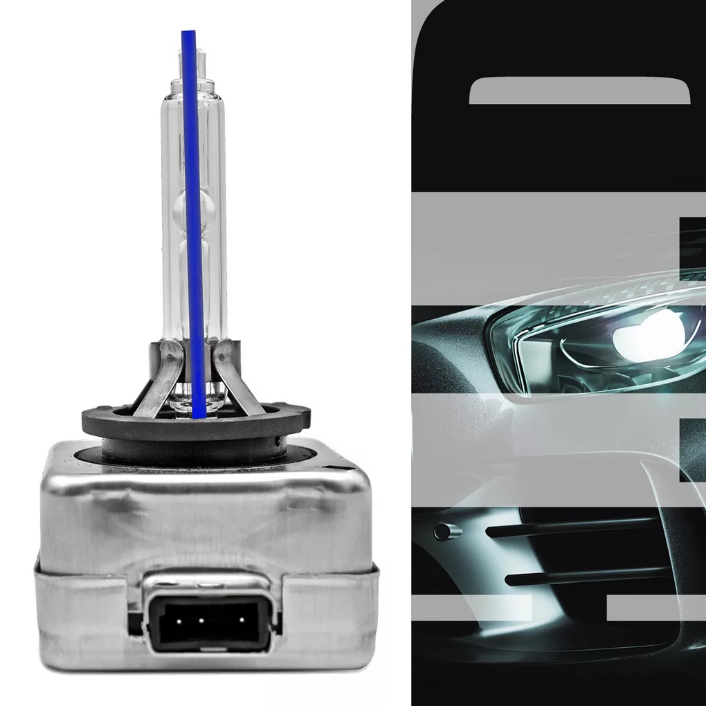 Żarnik ksenonowy Hoalte Xenon D1S Plus +50% 8000K - widok w samochodzie