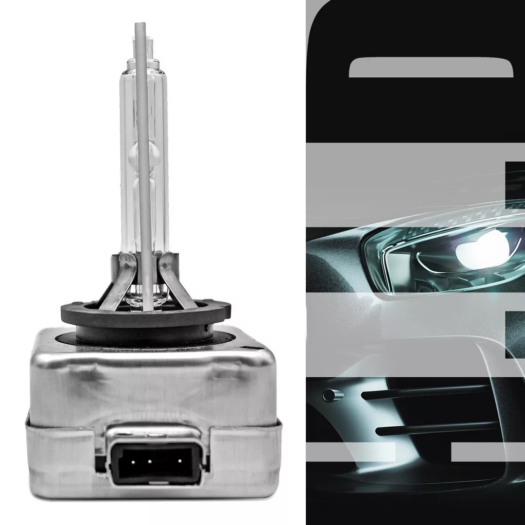 Żarnik ksenonowy Hoalte Xenon D1S Plus +50% 6000K - widok w pojeździe