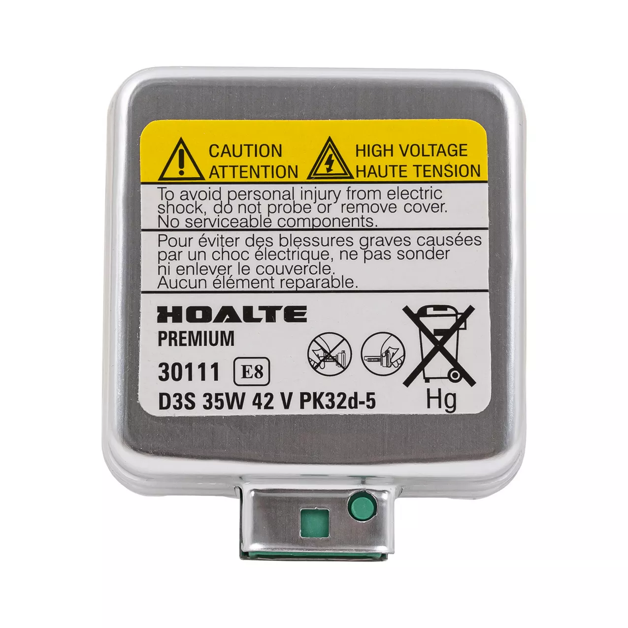 Żarnik HOALTE D3S - oznaczenia