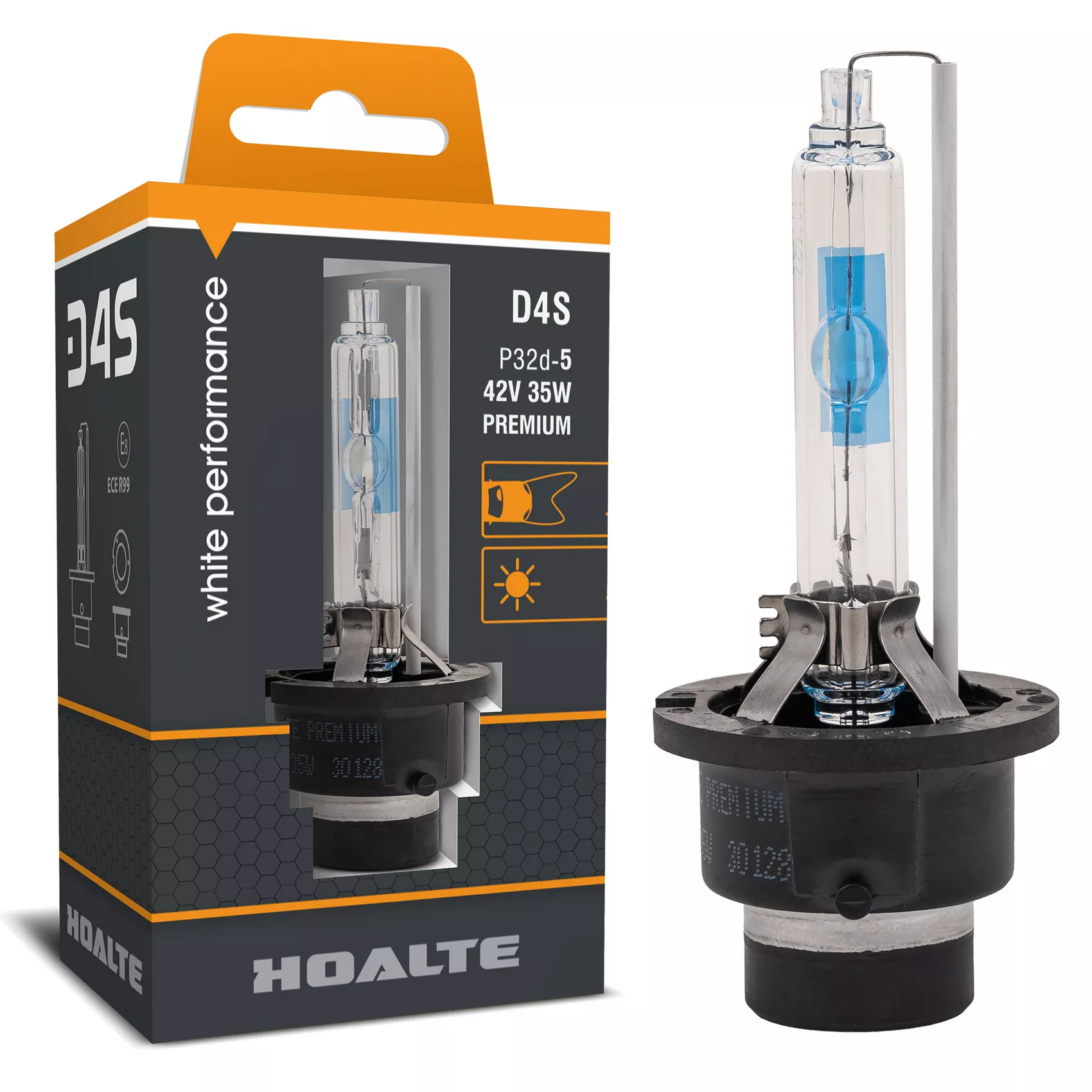 HOALTE D4S White Performance 5800K - opakowanie z żarówką