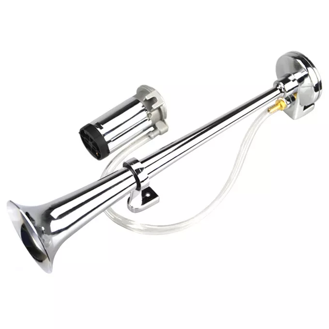 Fanfara samochodowa - zbliżenie na szczegóły i montaż