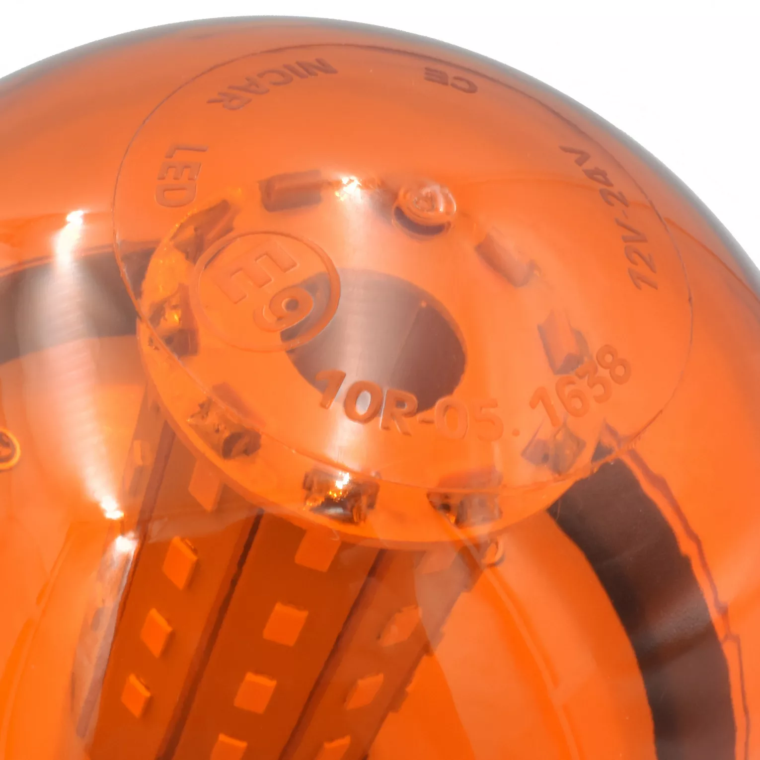 Lampy ostrzegawcza LED - klosz