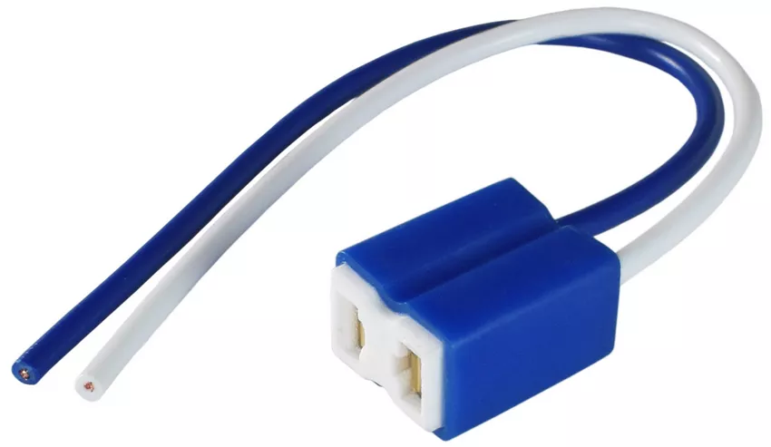 Ceramiczna kostka montażowa do żarówki H7 - gniazdo PX26d z przewodami