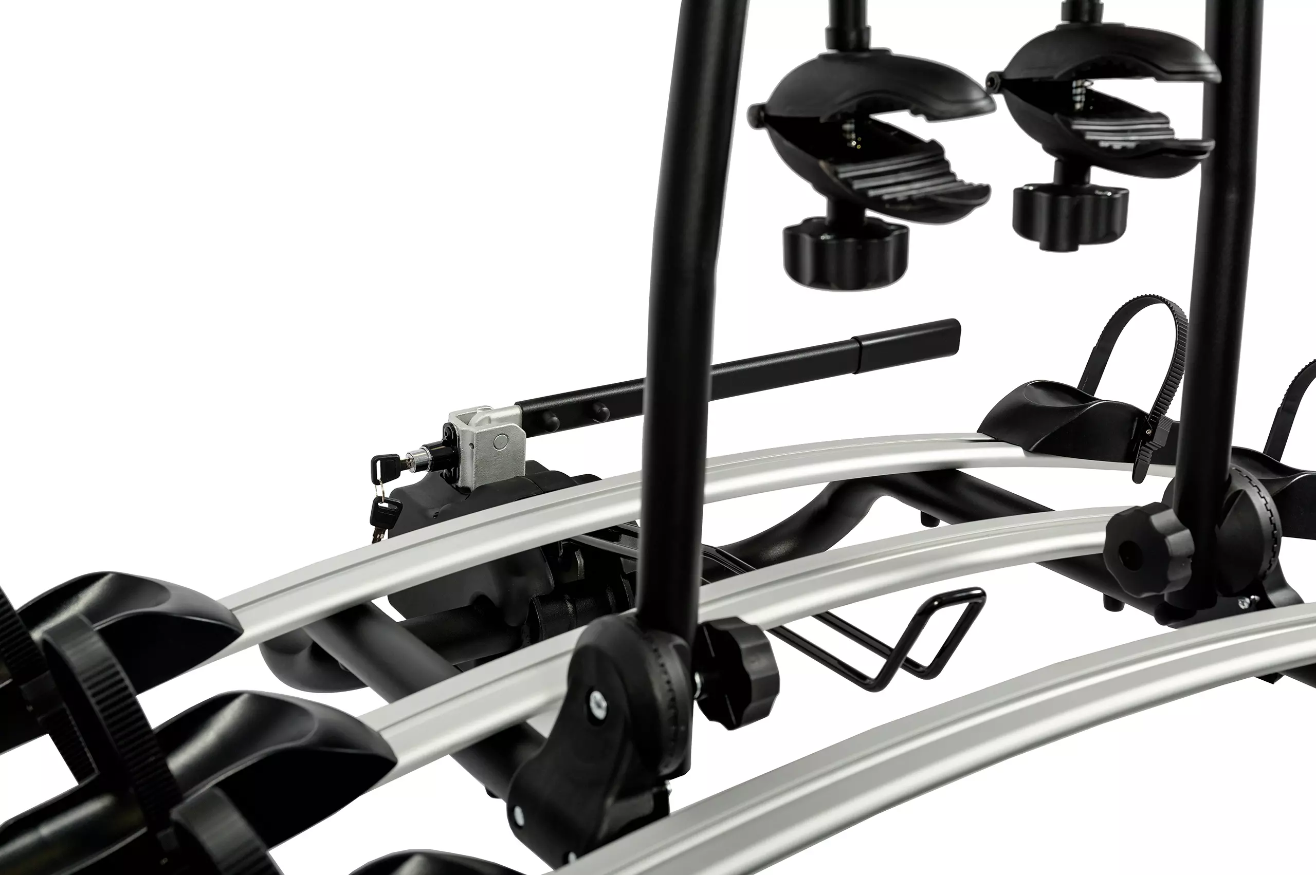 Platforma rowerowa, bagażnik na hak Hoalte HitchPro Flex 4, uchwyty rowerowe