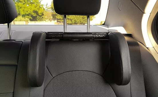 Dopasowanie oparcia - montaż na zagłówku