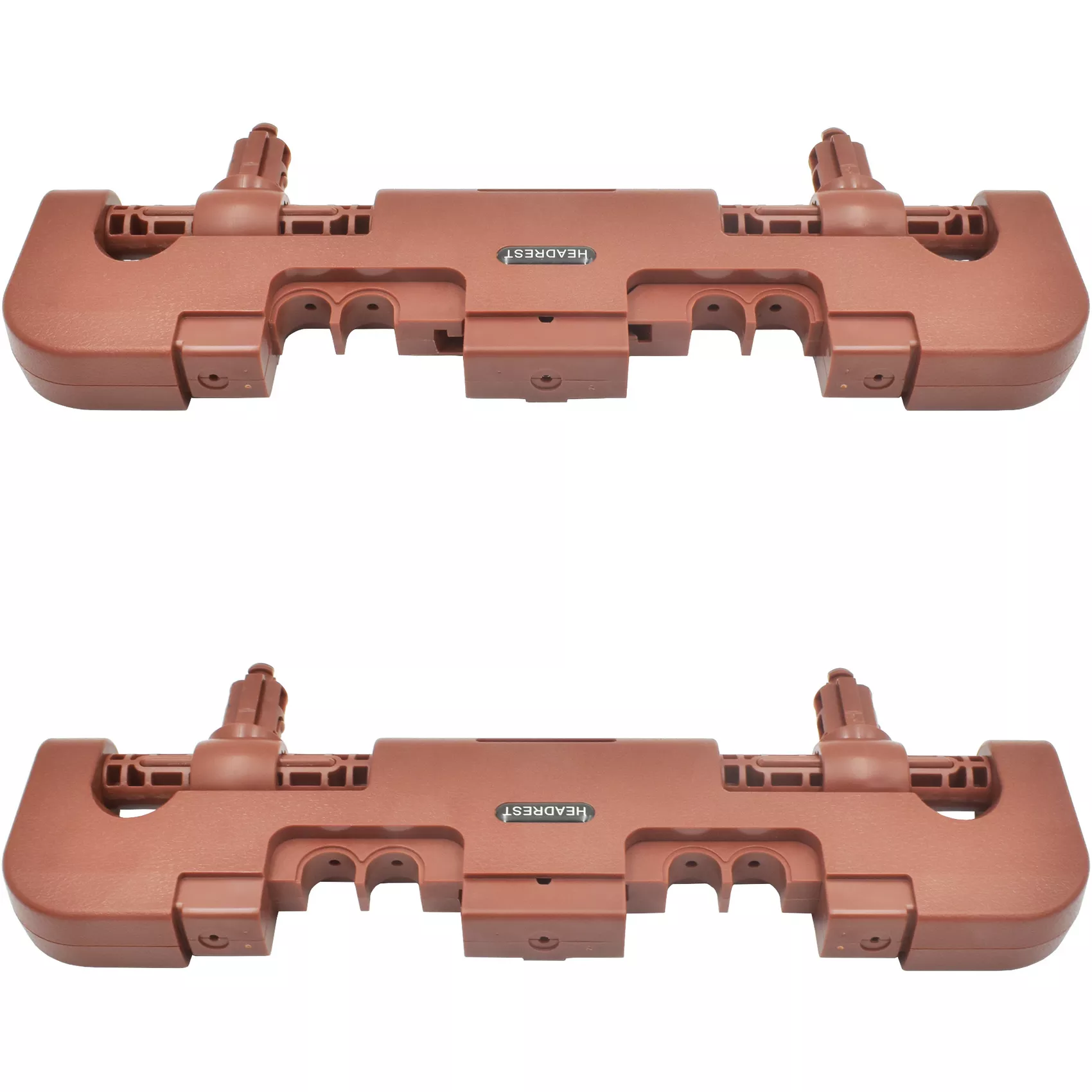 Dopasowanie oparcia samochodowego brązowego - mocowanie