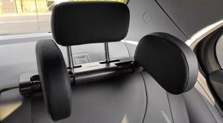 Zestaw oparcia samochodowego - montaż na zagłówku