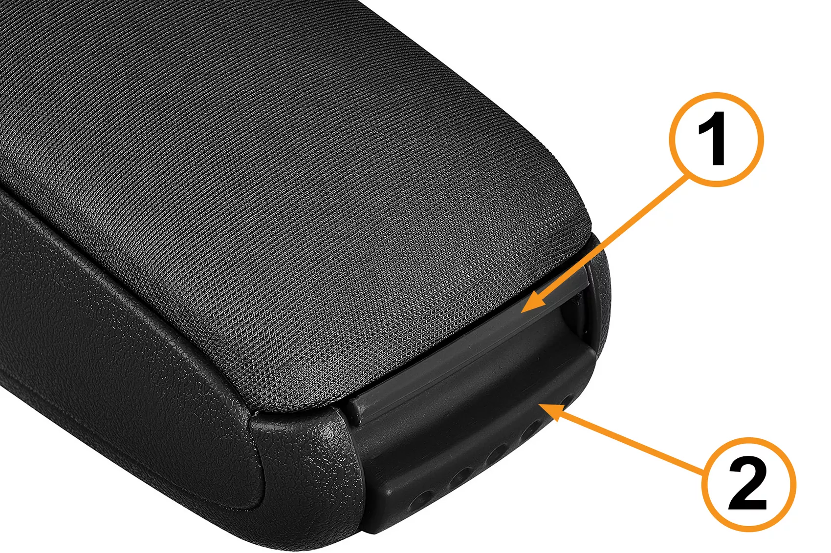 Podłokietnik Audi A4 - przyciski