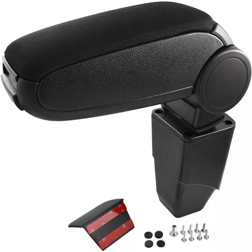 Podłokietnik Peugeot 206 - widok ogólny i elementy montażowe