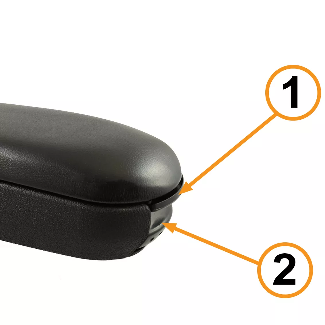 Podłokietnik samochodowy - opis przycisków