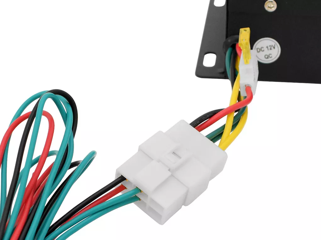 Instrukcja podłączenia syreny Hoalte - złącza