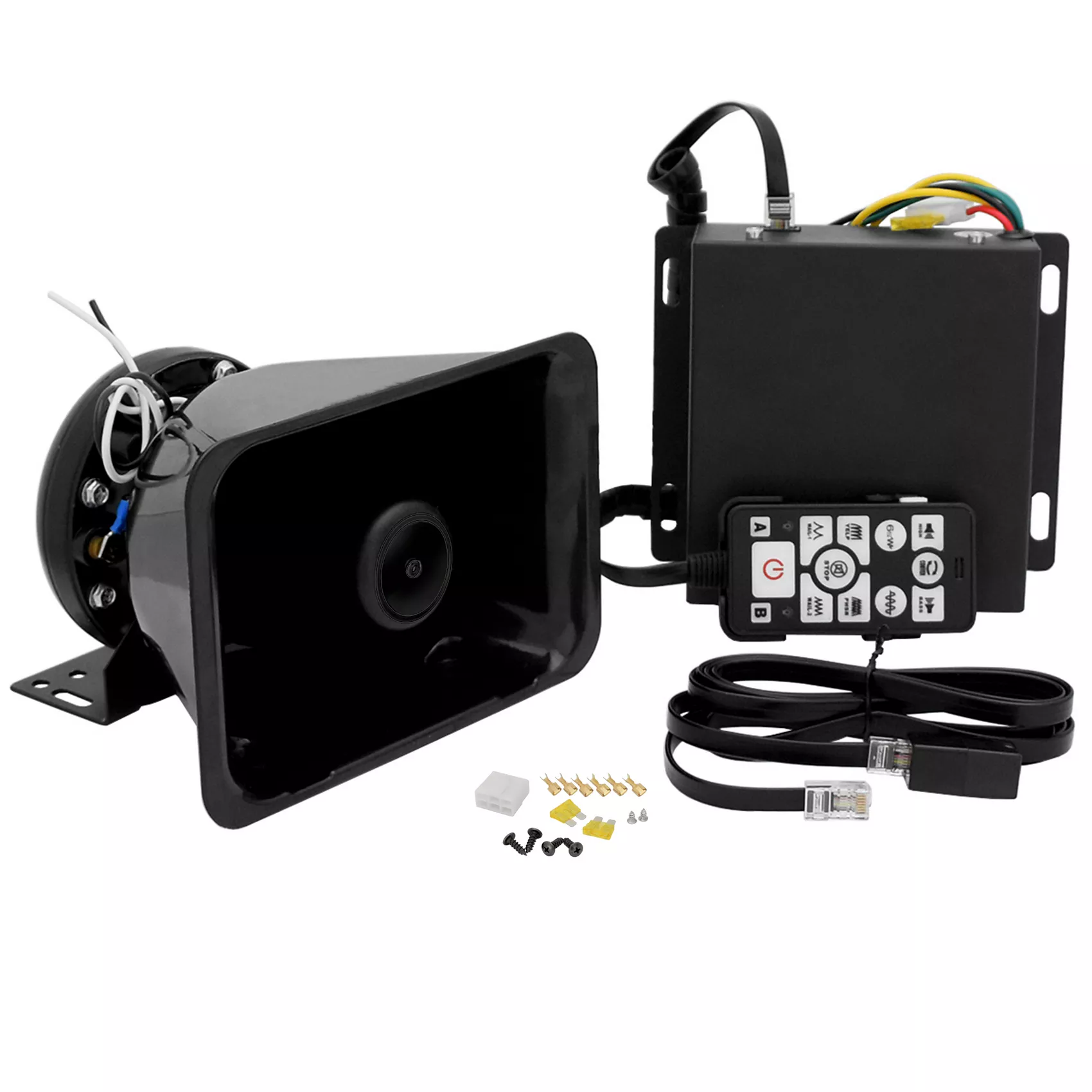 Zestaw syreny Hoalte - elementy