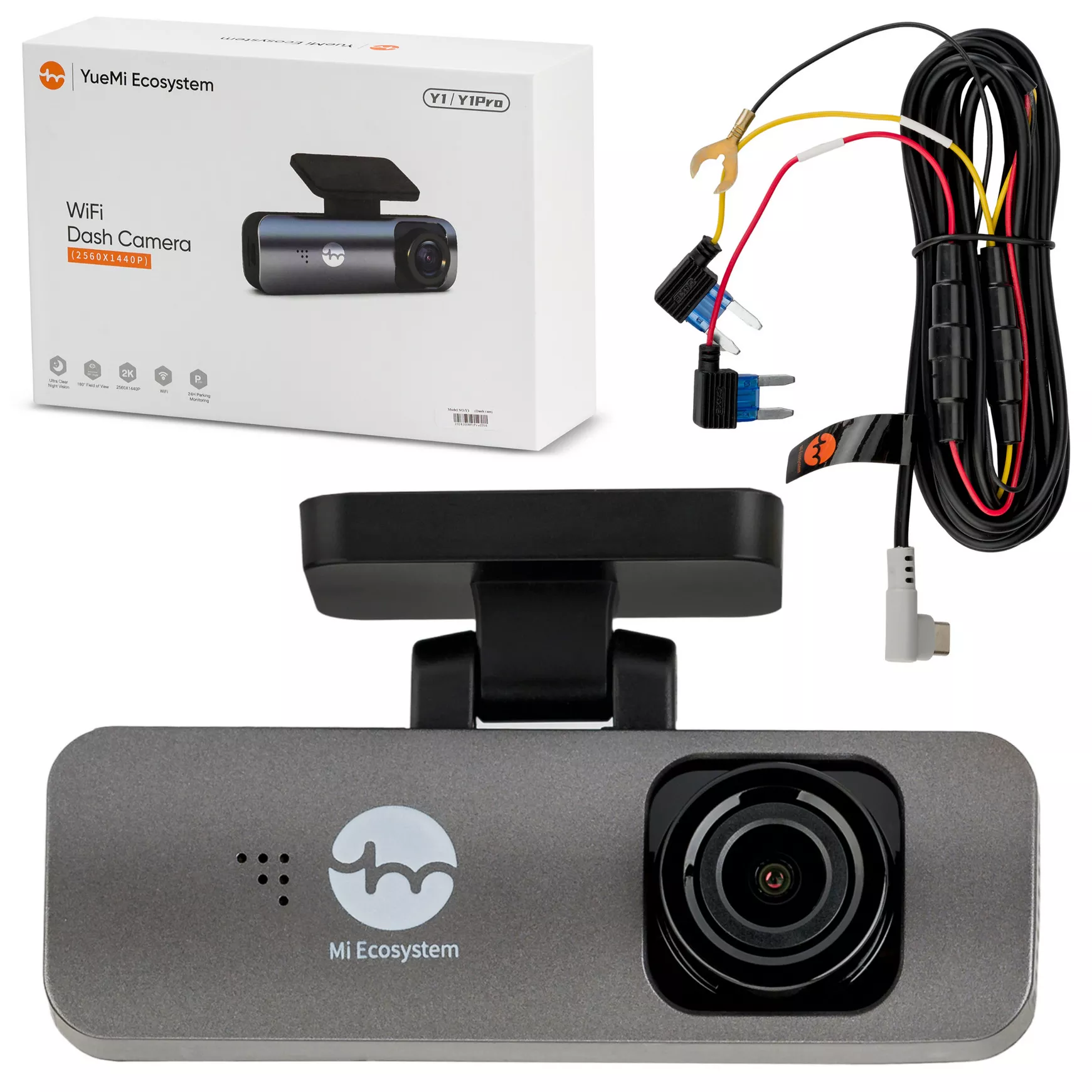 Zawartość zestawu Yuemi Y1 - opakowanie i przewody