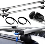 Bagażnik dachowy Belki dachowe Aluminium Hoalte 123cm Hoalte Basic