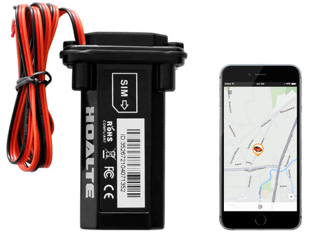 Lokalizator GPS Hoalte Tracker Slim wodoodporny z baterią