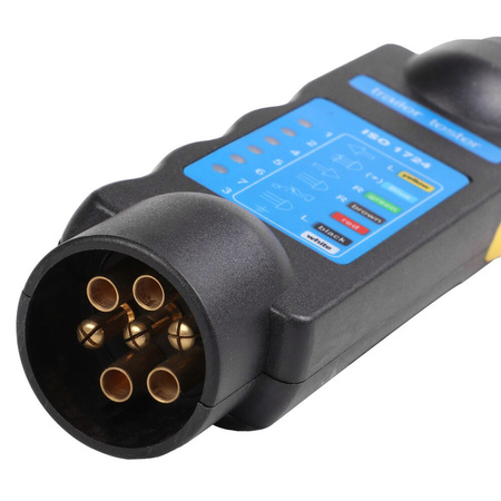 Tester gniazda przyczepy Hoalte 7-pin ISO 1724
