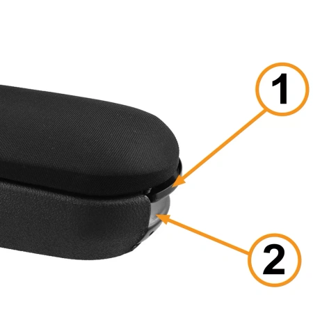 Podłokietnik materiałowy Hoalte VW Passat B5 1996-2000 Audi A4 B5 1994-2001