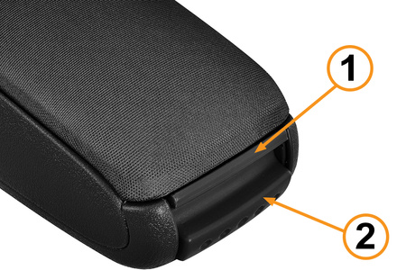 Podłokietnik materiałowy Hoalte do Fiat Grande Punto Linea Mito