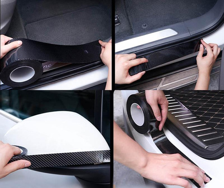 Folia ochronna Carbon Hoalte 5D Hoalte termokurczliwa 5 cm x 5 m