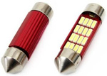 Żarówki LED C5W SV8,5 12V 36mm canbus 16 SMD białe