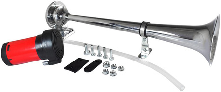 Klakson z kompresorem Fanfara 1-tonowa Hoalte 12V