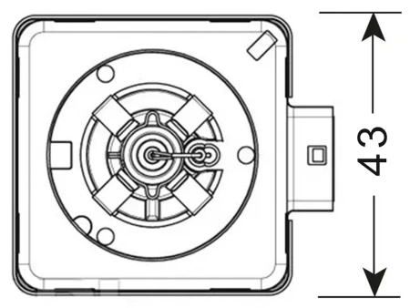Żarnik ksenonowy Hoalte Xenon D1S Blue Performance 6200K