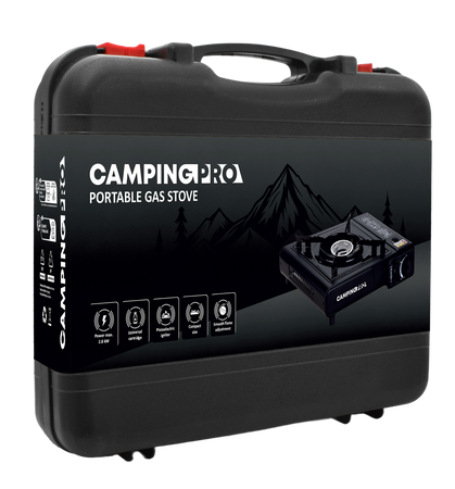 Kuchenka turystyczna gazowa Hoalte CampingPro Single na kartusz 2800 W