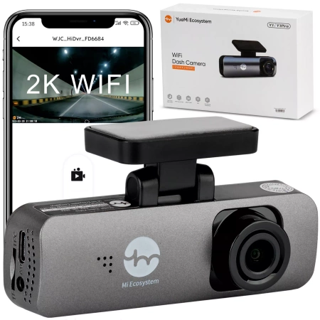 Wideorejestrator samochodowy Yuemi Y1 1920x1080p 2k