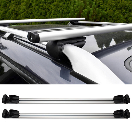 Bagażnik dachowy Belki dachowe Aluminium Hoalte 123cm Hoalte Basic 