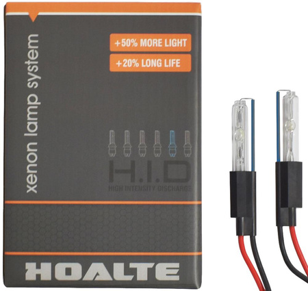 Komplet żarników do soczewki Hoalte 8000K +50% więcej światła