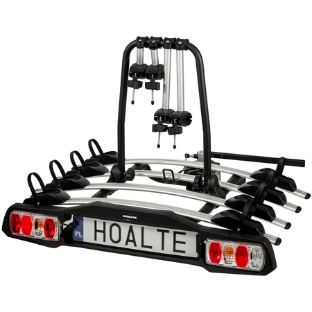 Platforma rowerowa / bagażnik na hak HOALTE HITCHPRO FLEX+ 4 / uchwyt na 4 rowery