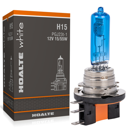 Żarówka halogenowa Hoalte Super White H15 12V 55W
