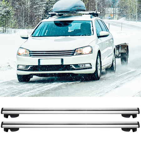 Bagażnik dachowy Belki dachowe Aluminium Hoalte 123cm Hoalte Basic 