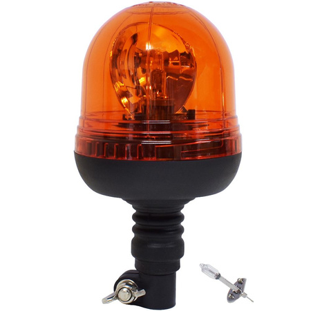 Lampa ostrzegawcza na trzpień Hoalte H1 12/24V pomarańczowa