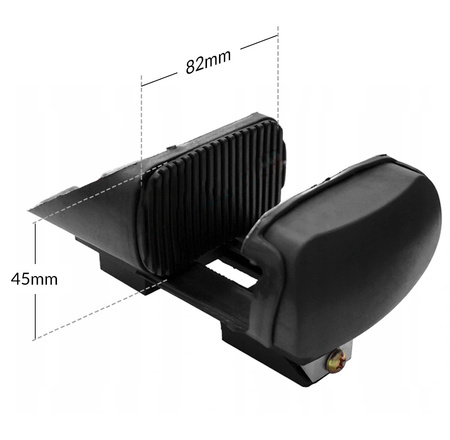 Bagażnik dachowy Belki dachowe Aluminium Hoalte 123cm Hoalte Basic 