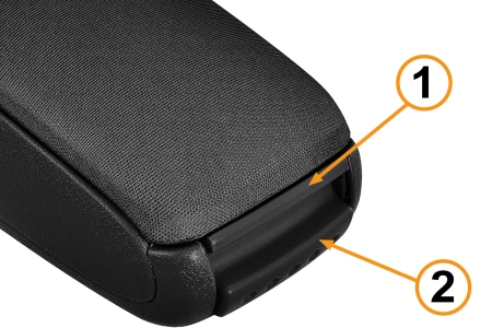 Podłokietnik skórzany Hoalte do Audi B6 B7 2000-2008