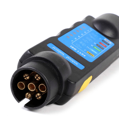 Tester gniazda przyczepy Hoalte 7-pin ISO 1724