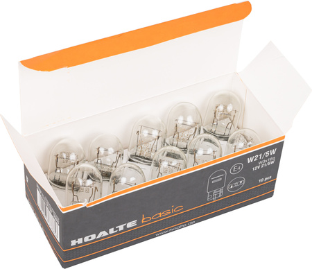 Żarówki Hoalte Basic W21/5W 12V 21/5W T20 W3x16d komplet