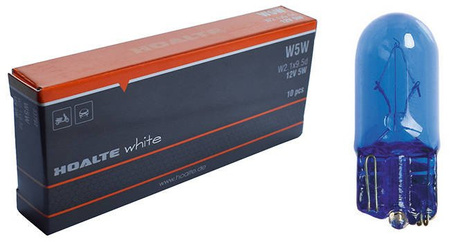 Żarówki Hoalte Super White W5W 12V 5W T10 komplet